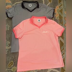 CLOSET CLEAN OUT PRICING Two FJ Ladies Golf Shirts